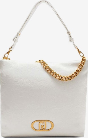 Liu Jo - Bolso de mano 'Ecs M Hobo' en blanco: frente