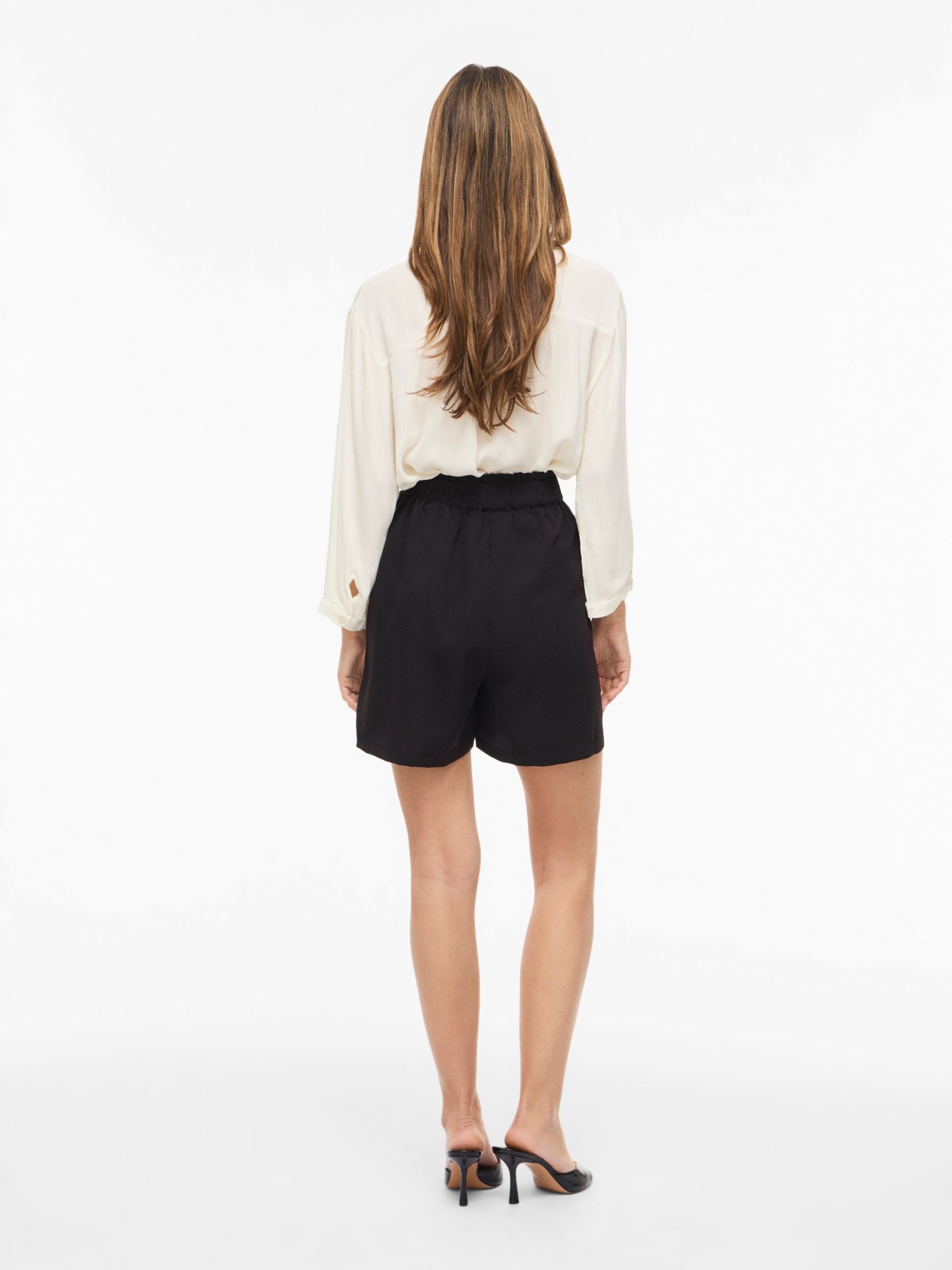 VILA regular Bukser ' VIMATHILDE' i sort