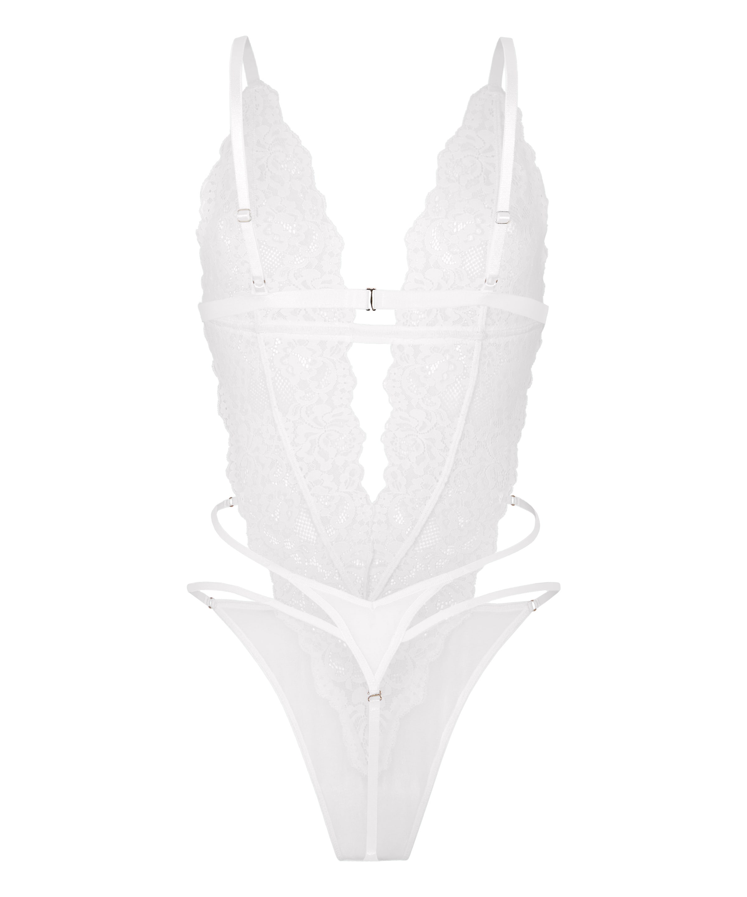 Hunkemöller Body 'Cinnamon' in Weiß