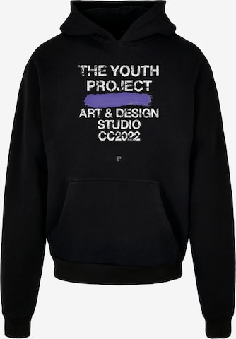 Lost Youth Sweatshirt in Zwart: voorkant