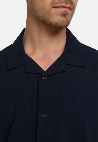 INDICODE JEANS Regular fit Overhemd 'INDaminos' in Blauw