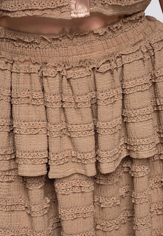 Ombre Rok in Bruin