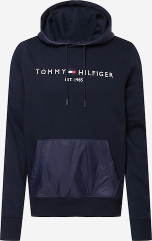TOMMY HILFIGER Sweatshirt i blå: framsida