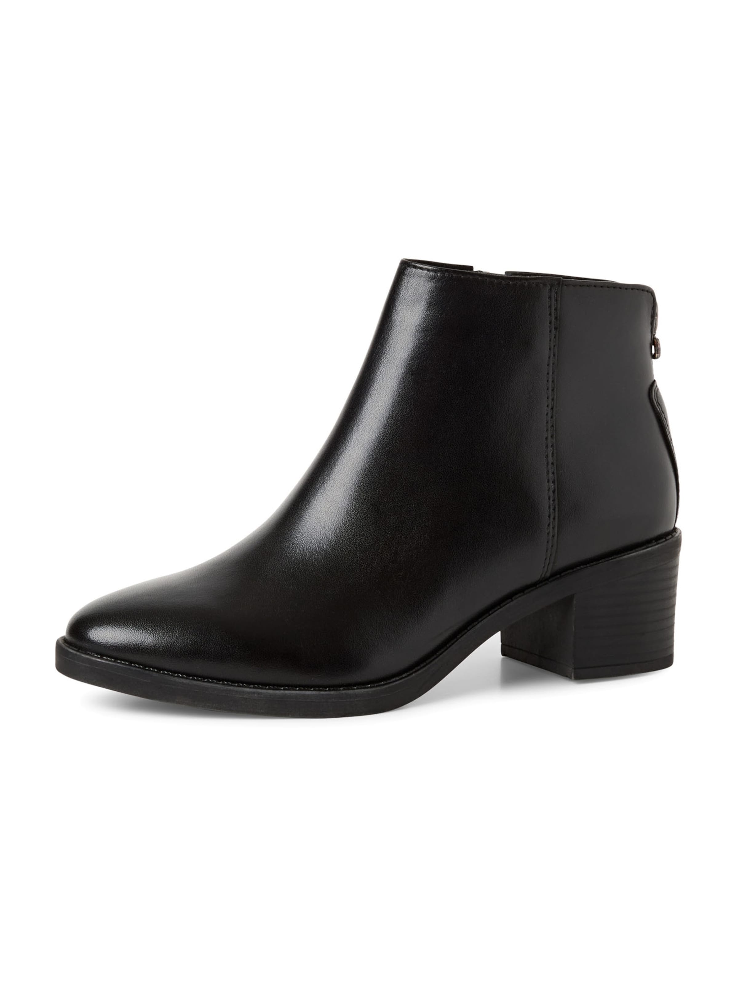 MARCO TOZZI Ankle Boots in Black: front