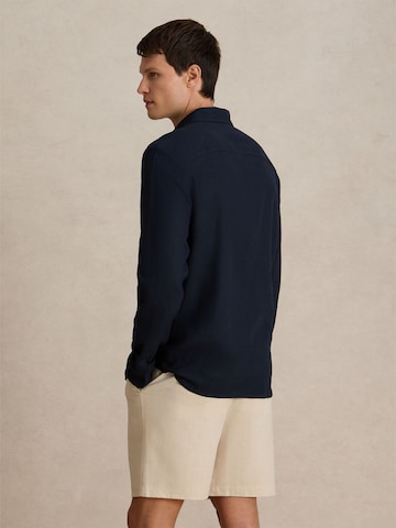 Coupe regular Chemise 'Taha' DAN FOX APPAREL en bleu
