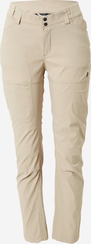 PEAK PERFORMANCE - regular Pantalón deportivo en beige: frente