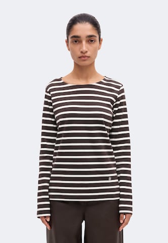 ZABAIONE - Camiseta 'Sa44rah' en marrón: frente