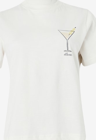 balta ELLESSE Marškinėliai 'Bevande': priekis