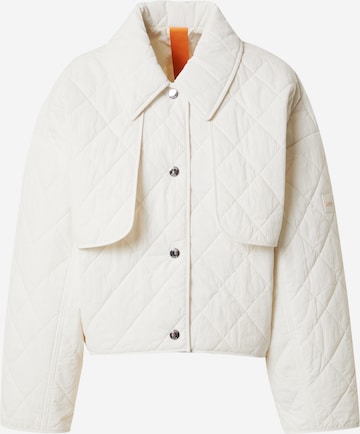 BOSS Orange Prehodna jakna 'Pariano' | bela barva: sprednja stran