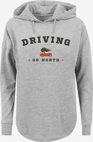 F4NT4STIC Sweatshirt in Grey: front