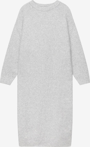 Pull&Bear Knit dress in Grey: front