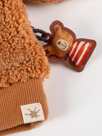 SIGIKID Sweatshirt 'Teddyshirt Winterbär'‌‌‌ in Braun