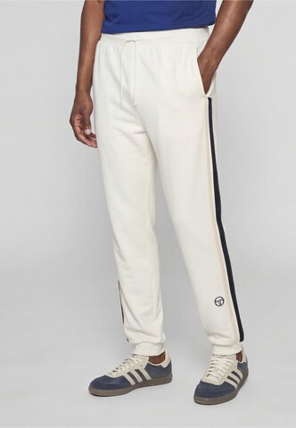 Regular Pantalon Sergio Tacchini en blanc