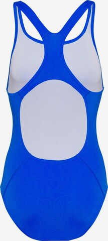 SPEEDO Sportbadeanzug in Blau