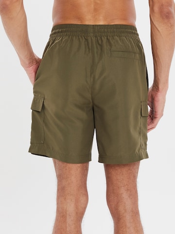 Threadbare Zwemshorts 'Saxon' in Groen