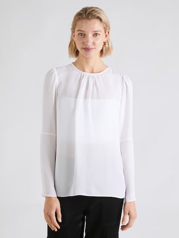 MICHAEL Michael Kors Блуза 'BELL' в бяло: отпред