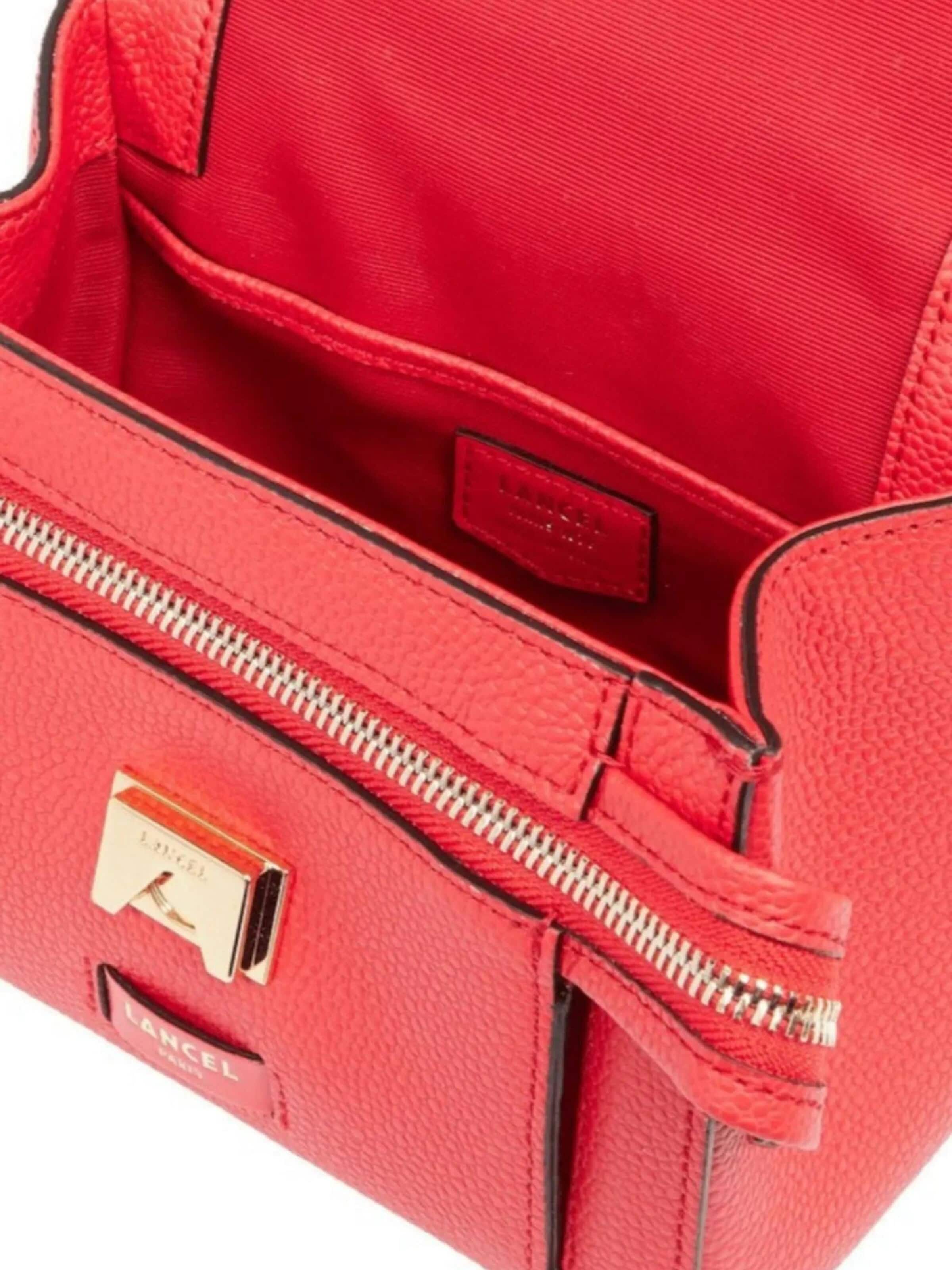 Lancel Shoulder Bag in Red