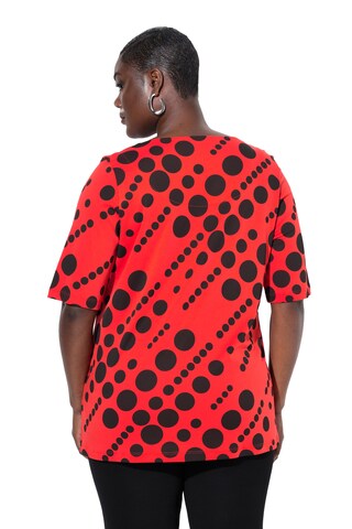 T-shirt Ulla Popken en rouge