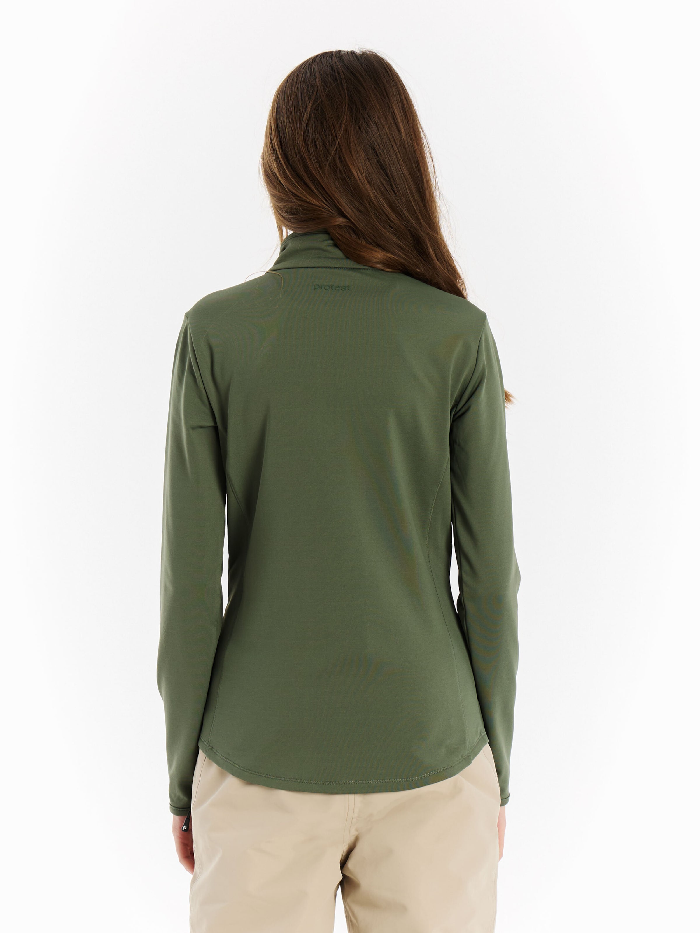 PROTEST Sportief sweatshirt 'REFABRIZOY JR' in Groen