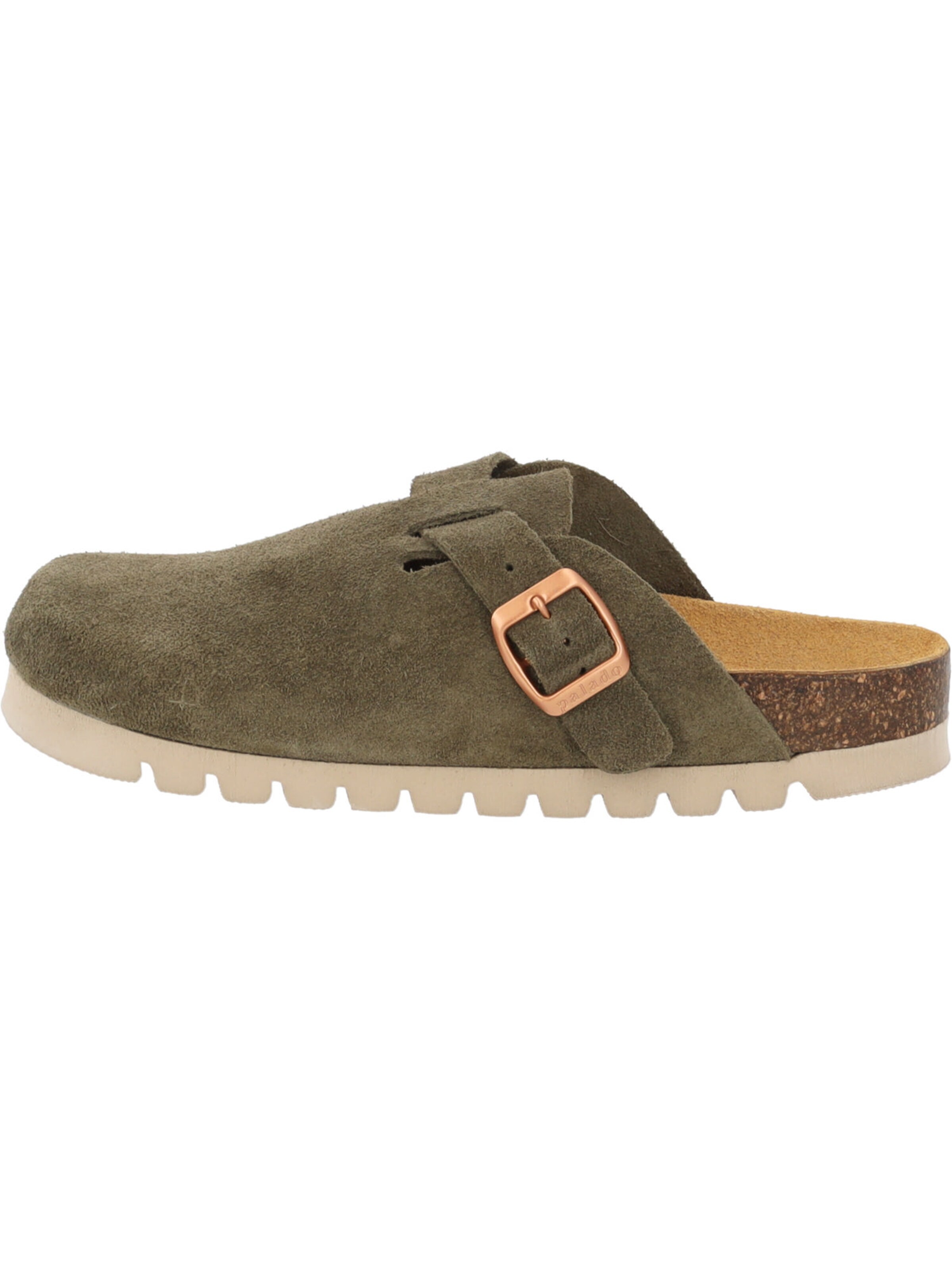 Palado Clogs 'Kiel'‌‌‌‌‌‌‌ in Grün: Vorderseite