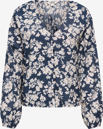 ONLY Blouse 'ONLZION STRYLA' in Blue: front