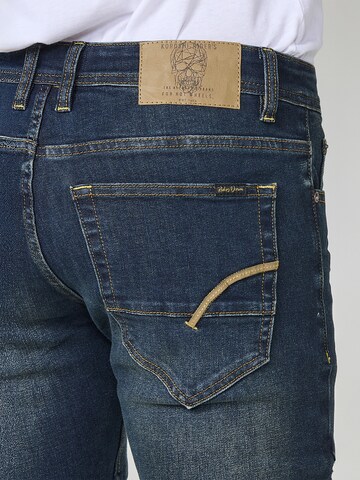 Coupe slim Jean KOROSHI en bleu