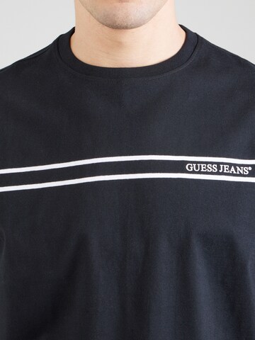 GUESS JEANS Koszulka w kolorze czarny