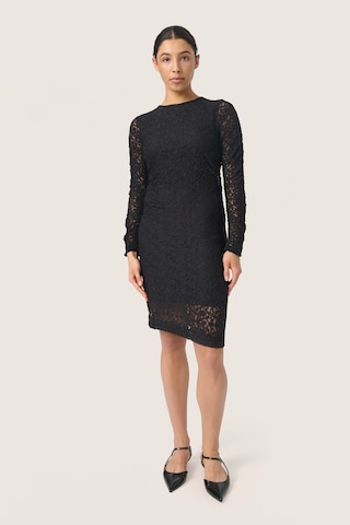 Robe 'SLMaleve' SOAKED IN LUXURY en noir