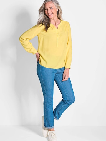 Goldner Blouse in Geel