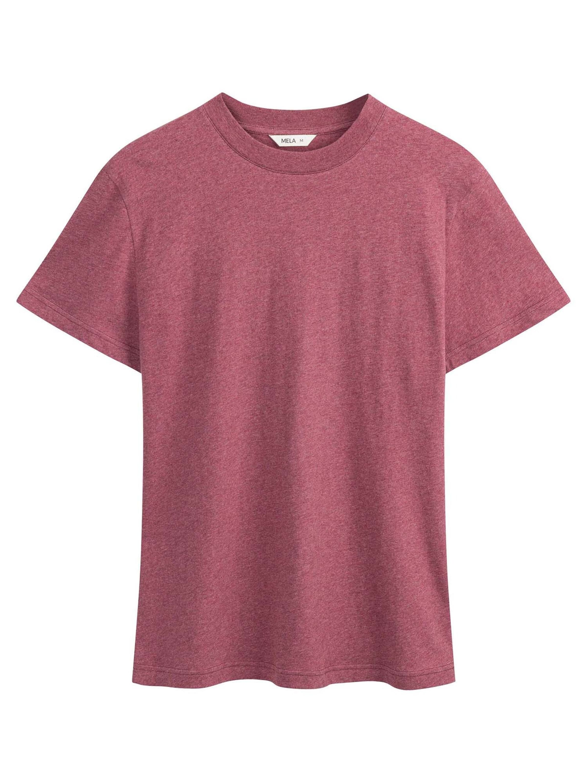 MELA - Camisa 'Avan' em vermelho: frente