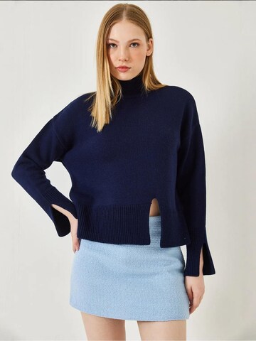 Pull-over Bianco Lucci en bleu