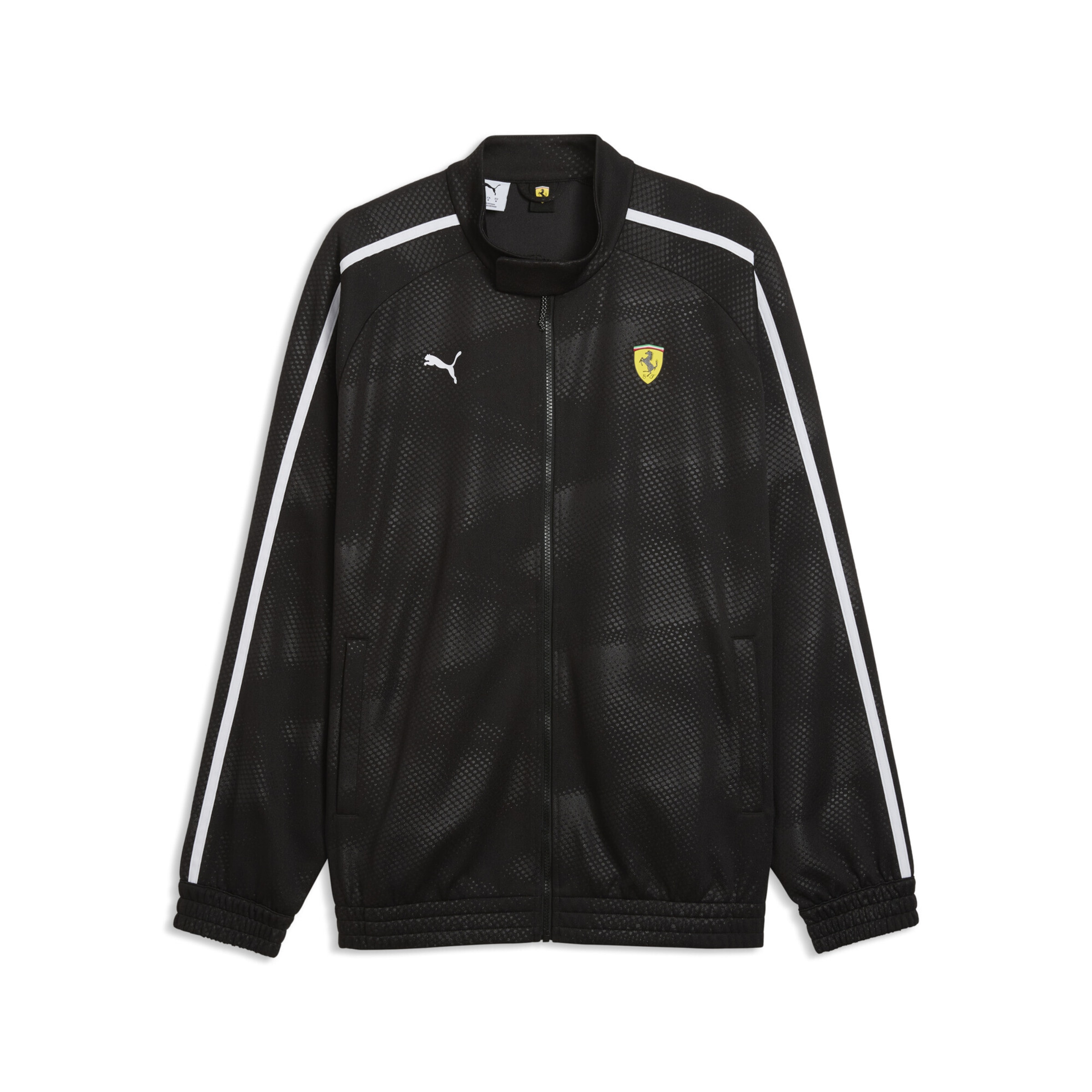 Veste de sport 'Scuderia Ferrari T7' PUMA en noir : devant