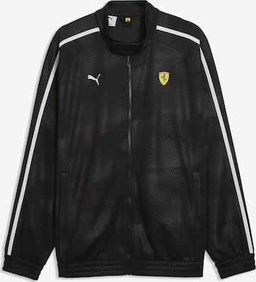 Veste de sport 'Scuderia Ferrari T7' PUMA en noir : devant