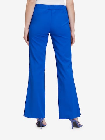 Vera Mont Flared Modern fit Hose mit Biesen in Blau