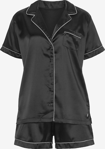 Pyjama Bruno Banani en noir : devant