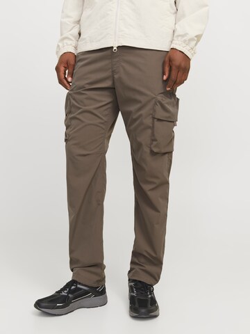 JACK & JONES Regular Cargobroek 'JPSTKANE HART' in Bruin: voorkant