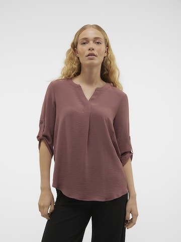 VERO MODA Blouse in Bruin