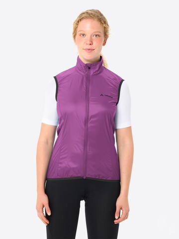 VAUDE Sportbodywarmer 'Matera' in Lila: voorkant