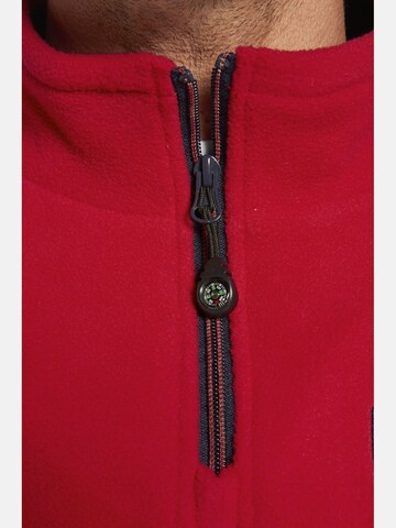 Jan Vanderstorm Sweatshirt ' Sietse ' in Red