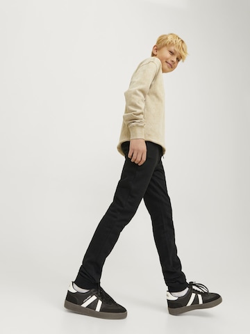 JACK & JONES MINI Tapered Nadrág 'JPSTGordon JJSwift' - fekete