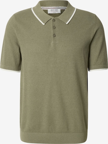 INDICODE JEANS - Jersey 'Nomi' en verde: frente