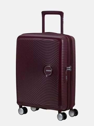 American Tourister Trolley 'SOUNDBOX SPINNER 55/20 TSA EXP' in Rood