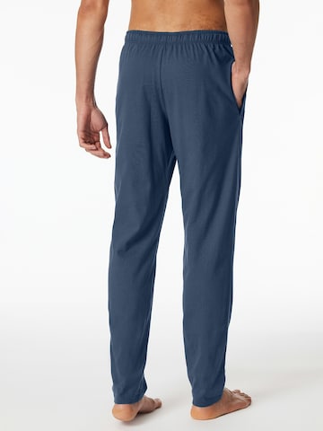 SCHIESSER Pyjamahose 'Mix + Relax' in Blau