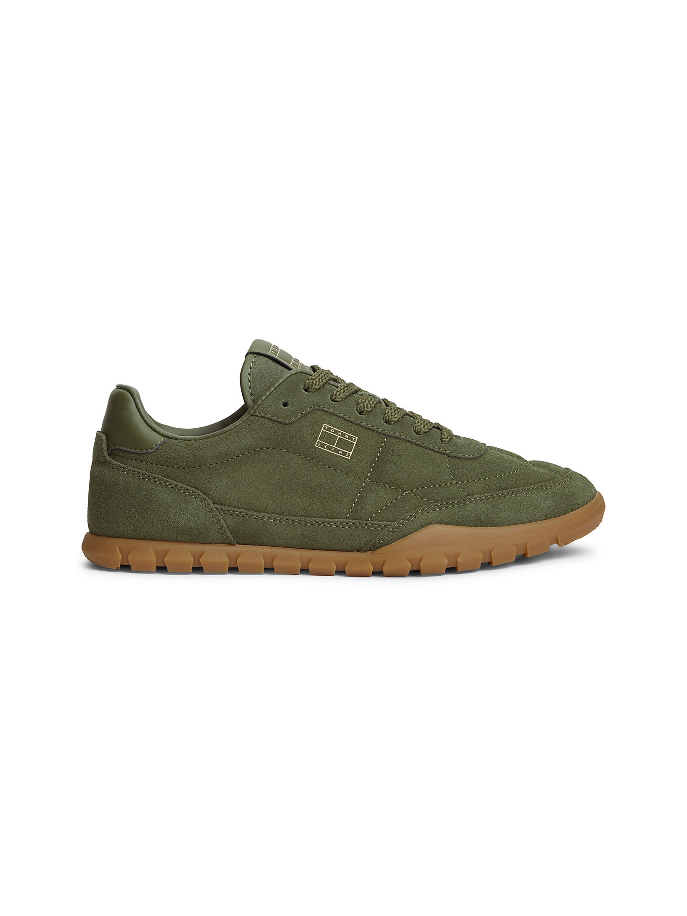 Tommy Jeans Sneakers in Green: front