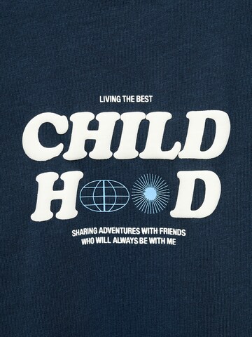 T-Shirt 'CHILD' MANGO KIDS en bleu