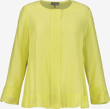 Ulla Popken Blouse in Geel: voorkant