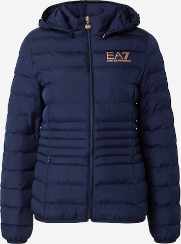 Giacca di mezza stagione 'GIUBBOTTO' di EA7 Emporio Armani in blu: frontale
