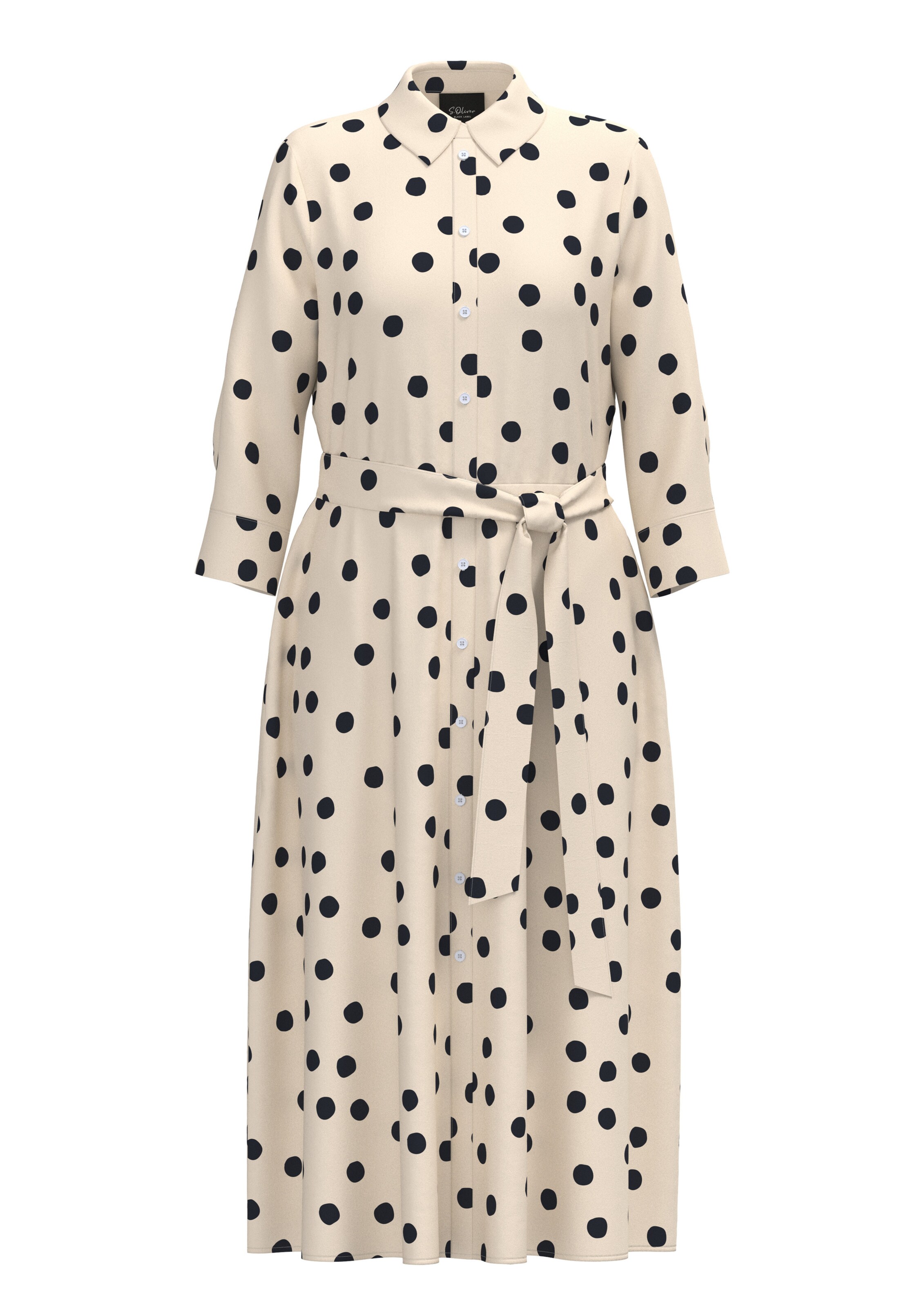 s.Oliver Dress in Beige: front