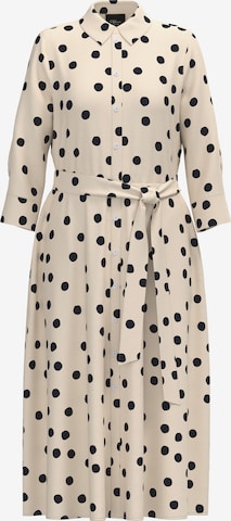 Robe-chemise s.Oliver BLACK LABEL en beige : devant