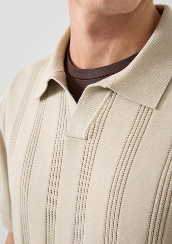 Pull-over QS en beige